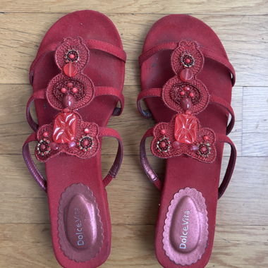 Dolce-Vita-Rot-Sandalen