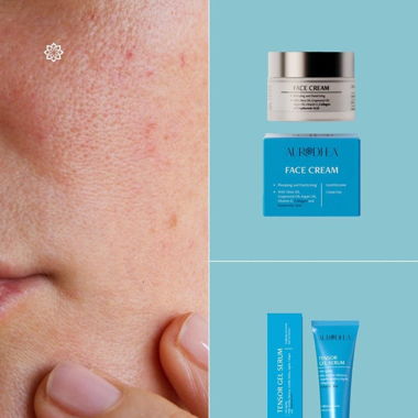 Crème pour différents types de peau