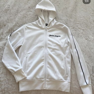 Felpa Palm Angels con zip da uomo