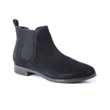Toms Stivaletti Chelsea in pelle scamosciata nera EU37