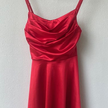 ABITO CERIMONIA ROSSO 