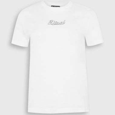 T-shirt Diesel Blanc 100% coton