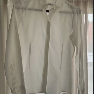 Camicia bianca MONN a maniche lunghe
