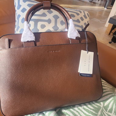 Classy laptop leather bag
