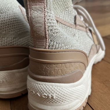 Coach Knit Sneaker Boots