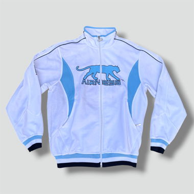 Airness Streetwear Trackjacke weiss 00er
