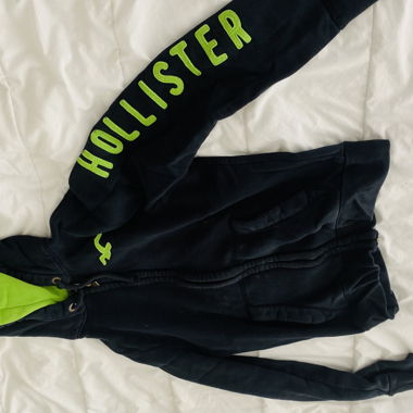 Hollister Kapuzenjacke dunkelblau M