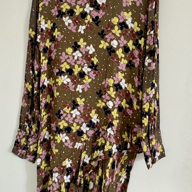 Vero Moda Floral Dress with Belt
