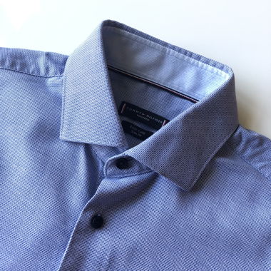 Shirt Tommy Hilfiger Slim Fit Men Blue 39