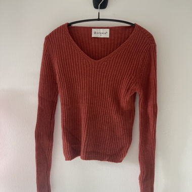 Orange Langarm