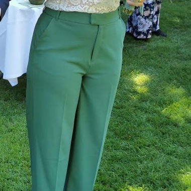 Pantalon vert élégant