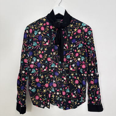 Blusa stampata Las Pepas