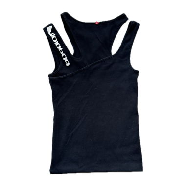 asymmetrisches tanktop-kleid