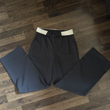 Pantaloni grigio-azzurri 