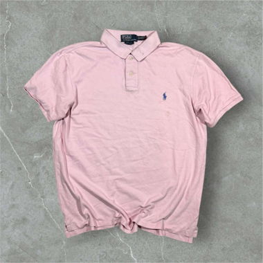 vintage polo ralph lauren polo shirt pink