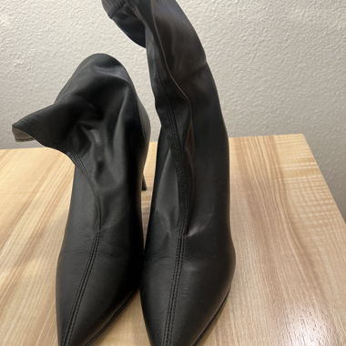 Black heeled ankle boots gr 37