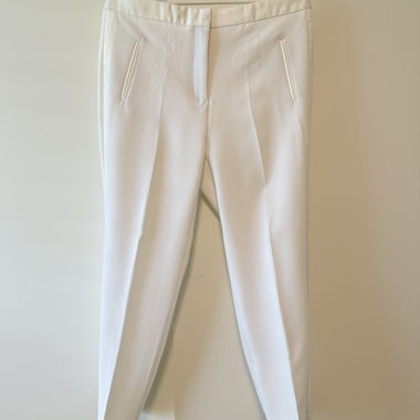 Zara White tailored trousers