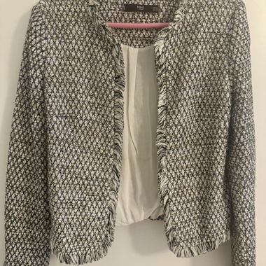 Giacca Zara in tweed usata