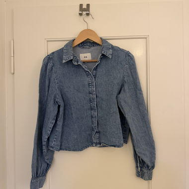 Chemise en jean à manches longues