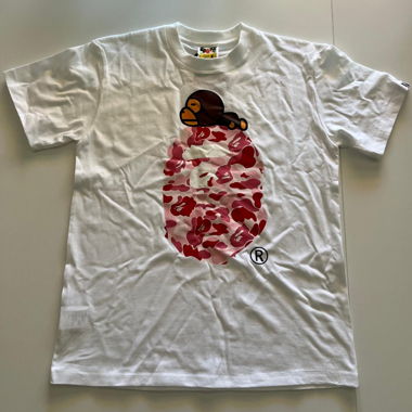 BAPE T-Shirt weiss M
