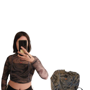 Mesh Crop Top