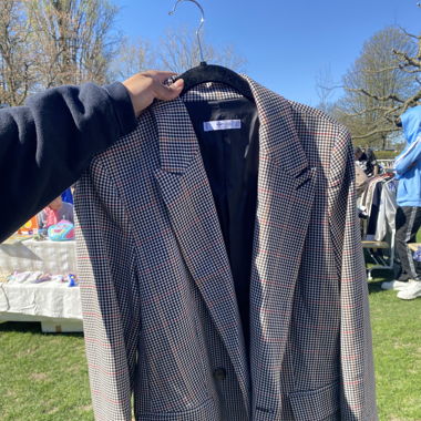 blazer kariert