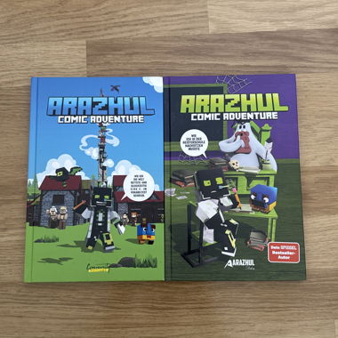 Arazhul Comic Adventure Books
