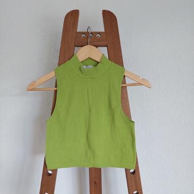 Crop Top vert  // M