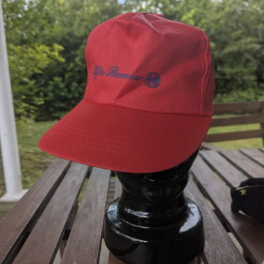Casquette Alfa Romeo rouge