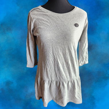 Naketano Longshirt mit Rüschen