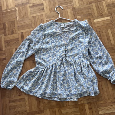 Blusa floreale Zebra XS