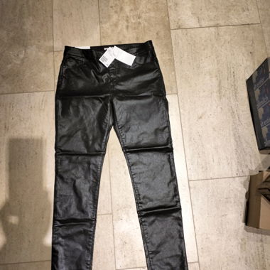 Pantalon brillant élastique 