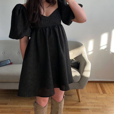 NA-KD Black dress