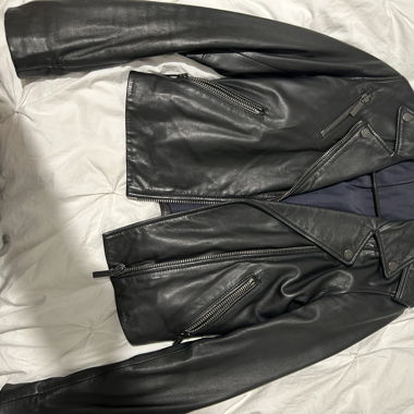 Lederjacke