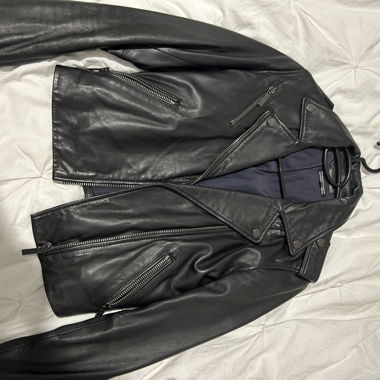 Lederjacke