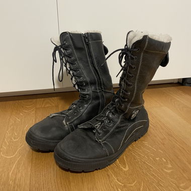 Bottes en cuir