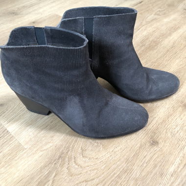 Leder-Ankle-Boots