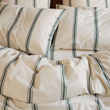 Bettwäsche aus Baumwoll-Percale