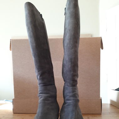 Wildlederstiefel