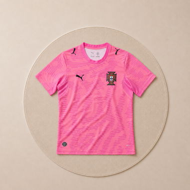 Portugal rosa Fussballtrikot