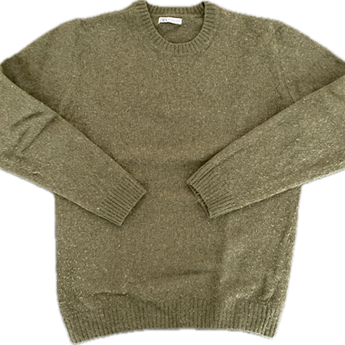 Zara Olive Green Knit Sweater