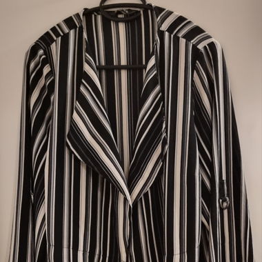 Striped Coat Grösse 46