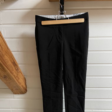 schwarze skinny Anzugshose