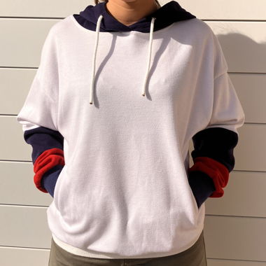 Hoodie blanc