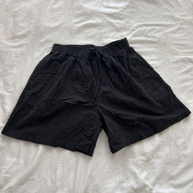 Schwarze Shorts