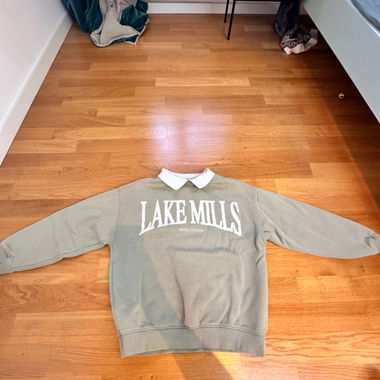 Felpa colletto polo Lake Mills