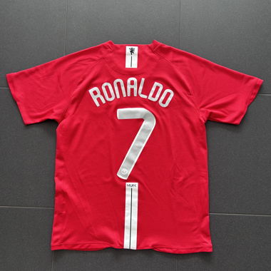 Manchester United 2007/08 Home Kit Ronaldo #7