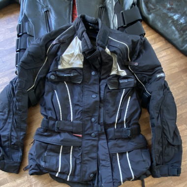 Damen oder Kindermotorradjacke mit Protektoren 