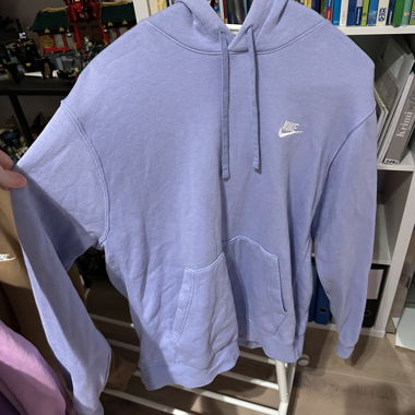 Lila Nike Hoodie Grösse L