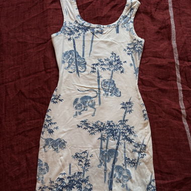 Vestito stampato senza maniche Kenzo Jungle M